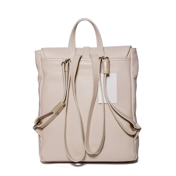 Olive Commander – Militärisch-eleganter Lederrucksack