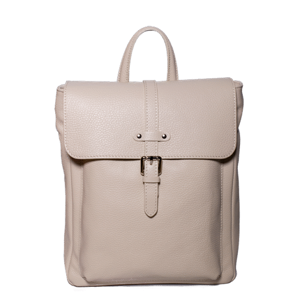 Olive Commander – Militärisch-eleganter Lederrucksack