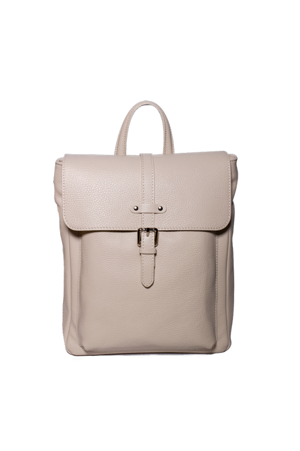 Olive Commander – Militärisch-eleganter Lederrucksack