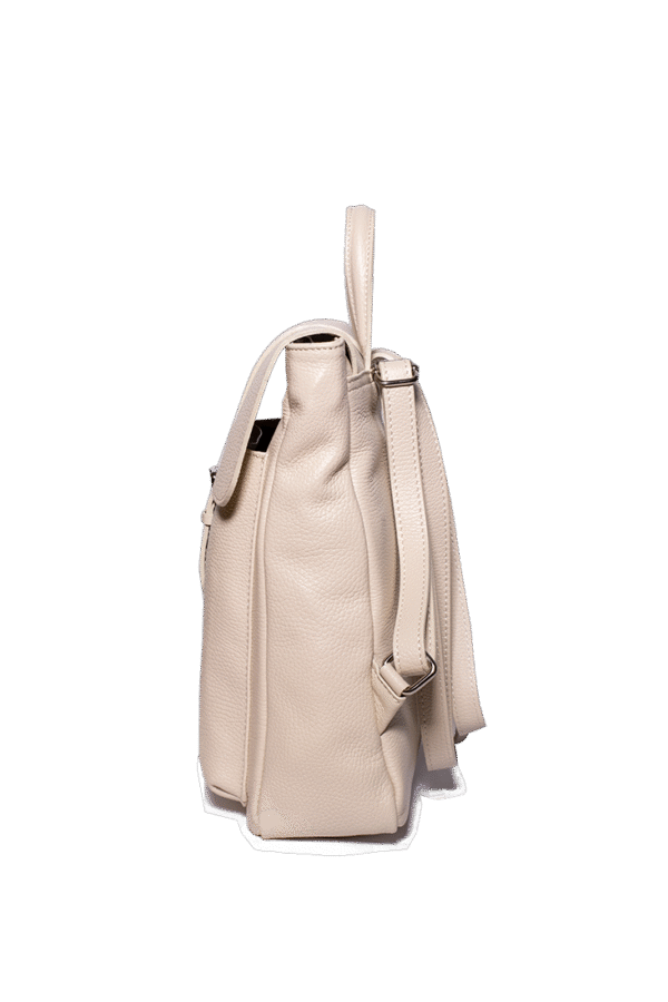 Olive Commander – Militärisch-eleganter Lederrucksack