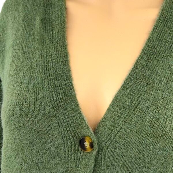 Green_close_up_cardigan_on_model