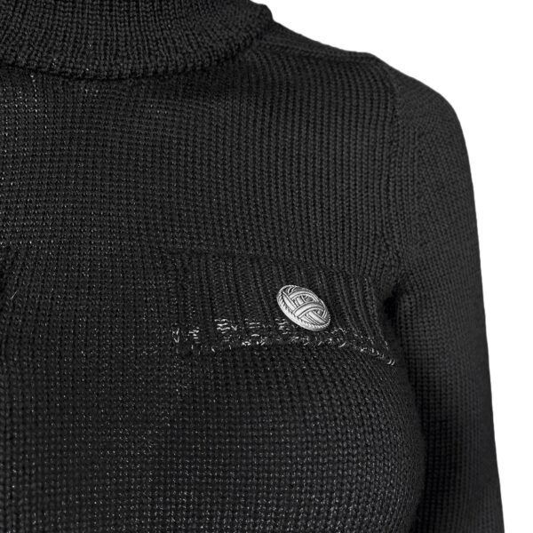 Merino_Knit_Black_SilverAccent_close_up